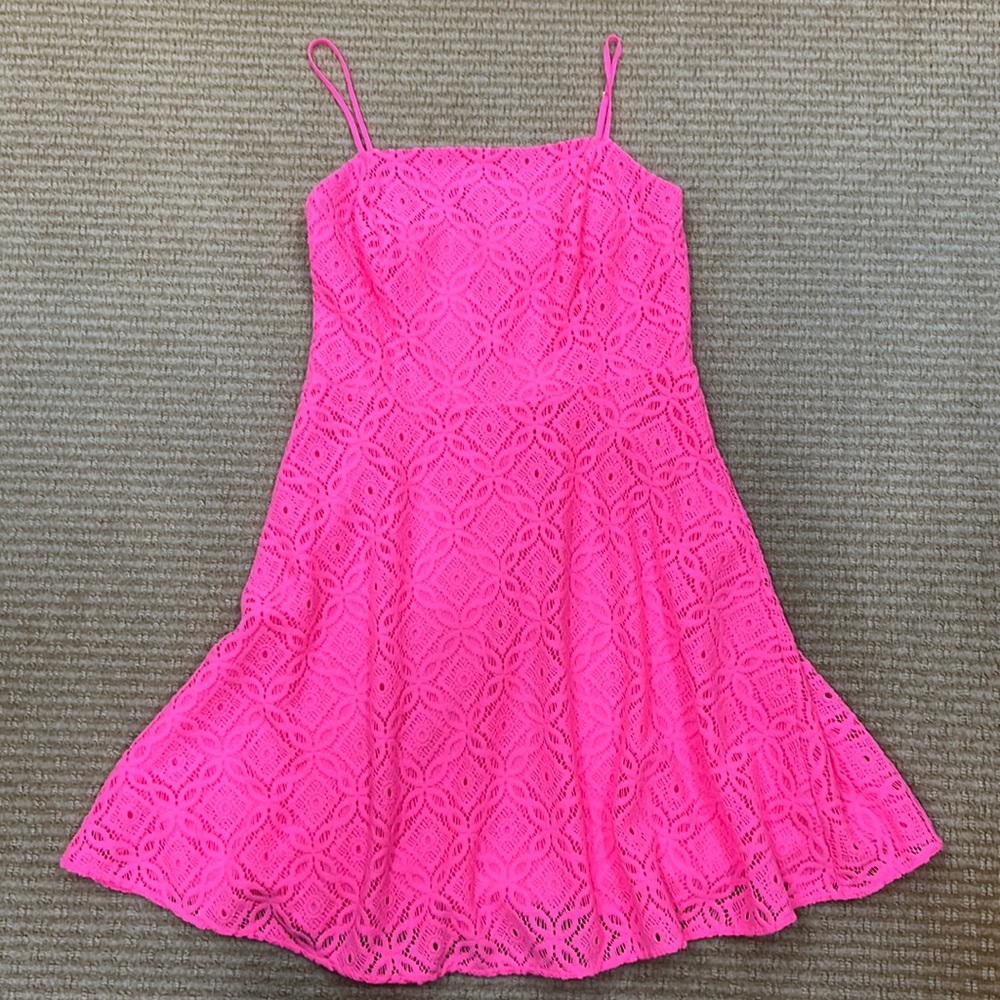 Lilly Pulitzer NWT Pink Jennilee Dress size M